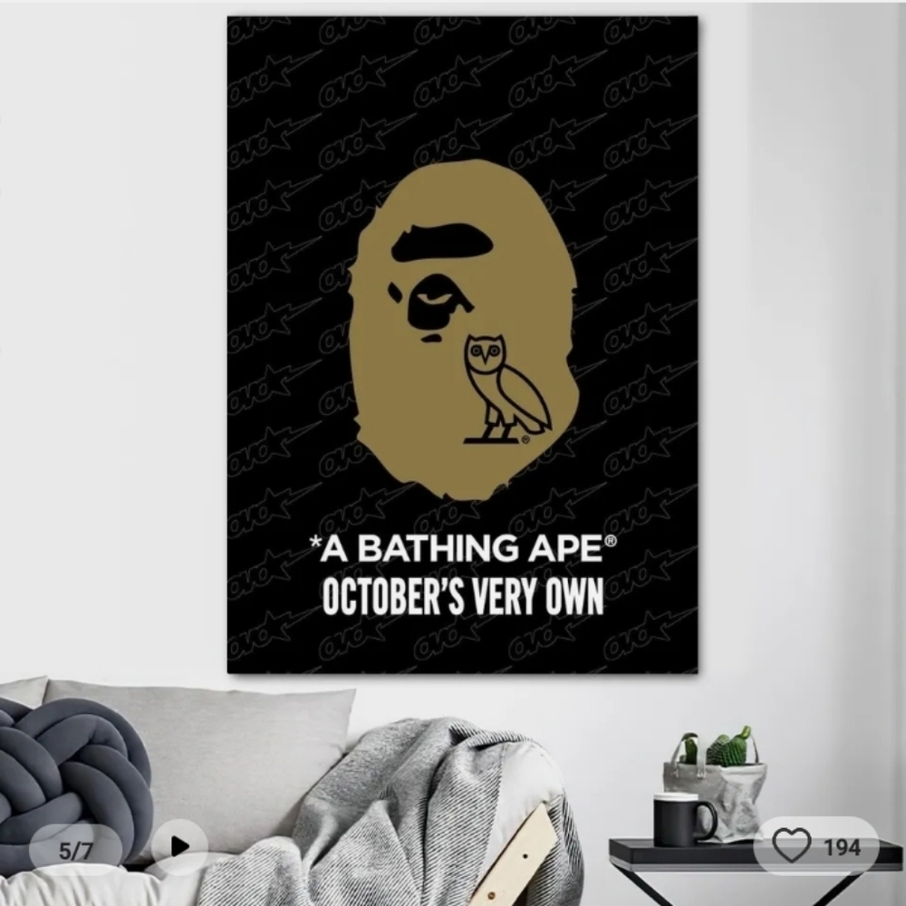 New Bape Mini-Poster 70 X 29 cm 1 for $7 or all 3 for $20
